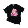 thumbnail image 1 of Amy Rose The Hedgehog Classic Retro Video Game Fan Gift V61114 Unisex T-Shirt, up to 5XL, 1 of 3