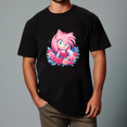 thumbnail image 1 of Amy Rose for Classic Retro Game Fans Unisex T-Shirt,S- 5XL, 1 of 2