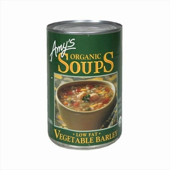 Amy'S Kitchen Vegetable Barley Soup Low Fat 14.1 Oz -Pack of 12
