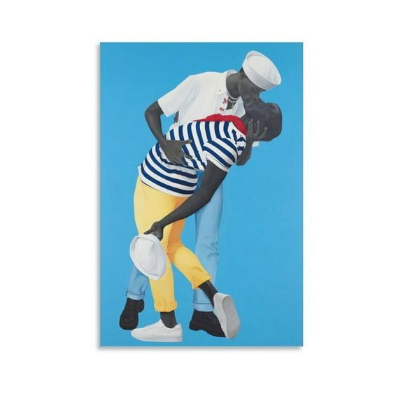 Amy Sherald-For Love And For Country Canvas Art Poster and Wall Art Picture Print Modern Family bedroom Decor Posters 24x36inch(60x90cm)