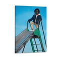 thumbnail image 1 of Amy Sherald-Kingdom (2022) Artworks Picture Print Poster Wall Art Painting Canvas Gift Decor Home Posters Decorative 16x24inch(40x60cm), 1 of 6