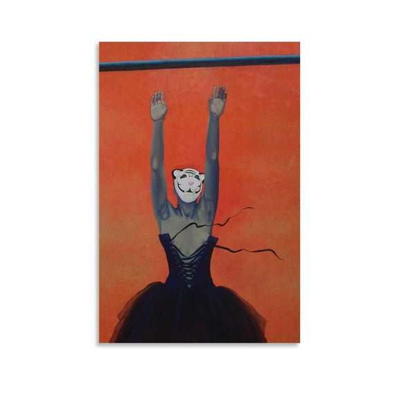 Amy Sherald-Maybe If I Wore A Mask (2009) Canvas Poster Wall Art Picture Prints Hanging Photo Gift Decor Home Posters Artworks 12x18inch(30x45cm)