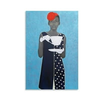 Amy Sherald-Miss Everything (Unsuppressed Deliverance) Picture Print Canvas Poster Wall Paint Art Posters Decor Modern Home Artworks Gift 12x18inch(30x45cm)