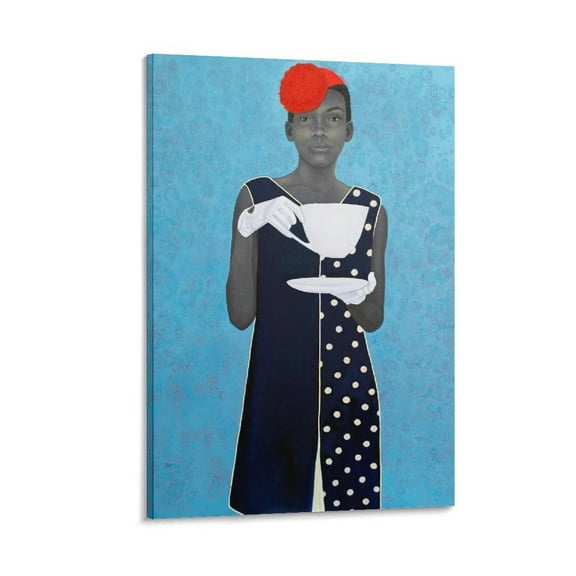 Amy Sherald-Miss Everything (Unsuppressed Deliverance) Posters Art Print Wall Photo Paint Poster Hanging Picture Family Bedroom Decor Gift 24x36inch(60x90cm)