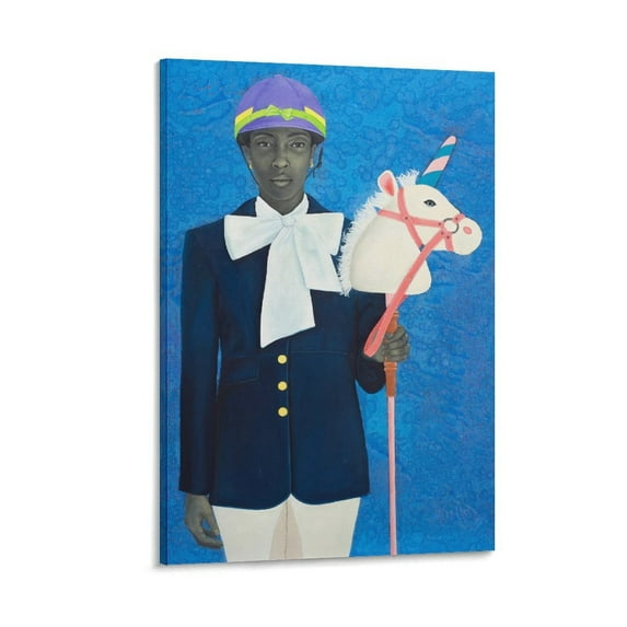 Amy Sherald-Mostly In Her Mind Print Photo Art Painting Canvas Poster Home Decorative Bedroom Modern Decor Posters Gifts 24x36inch(60x90cm)