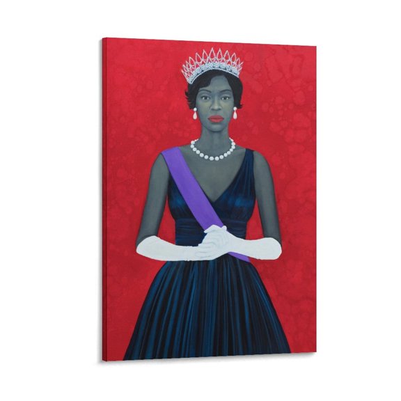 Amy Sherald Poster American Portrait Art Poster Canvas Painting Decor Wall Print Photo Gifts Home Modern Decorative Posters 12x18inch(30x45cm)