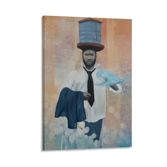 Amy Sherald-Puppetmaster (2008) Canvas Art Poster and Wall Art Picture Print Modern Family bedroom Decor Posters 16x24inch(40x60cm)