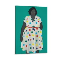 Amy Sherald-The Girl Next Door (2019) Home Decor Poster Wall Art Hanging Picture Print Bedroom Decorative Painting Posters Room Aesthetic 12x18inch(30x45cm)