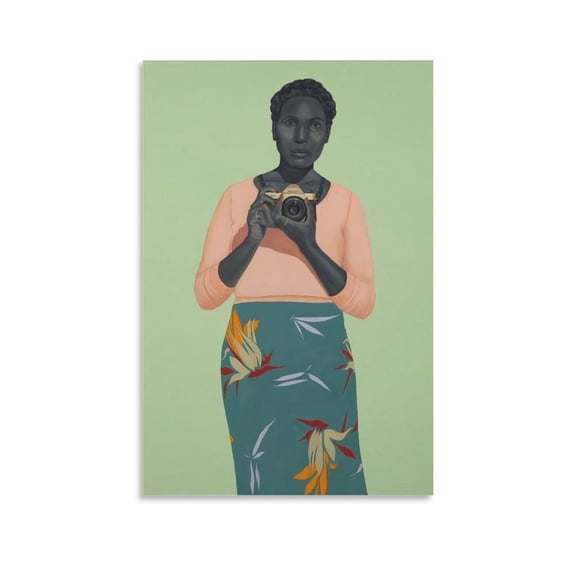 Amy Sherald-What's Different About Alice Is That She Has The Most Incisive Way of Telling The Truth (2017) Artworks Picture Print Poster Wall Art Painting 16x24inch(40x60cm)