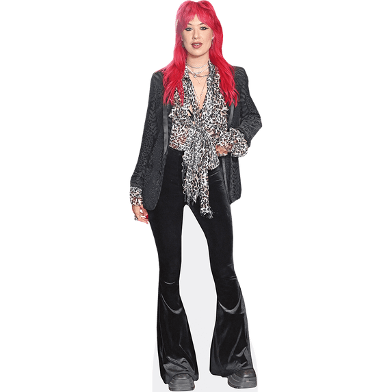Amy Valentine (Flares) Mini Size Cutout. Standee.