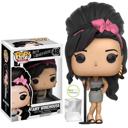 Amy Winehouse Collectible 2016 Funko Pop Rocks! Vaulted Figure #48 Funko Stacks