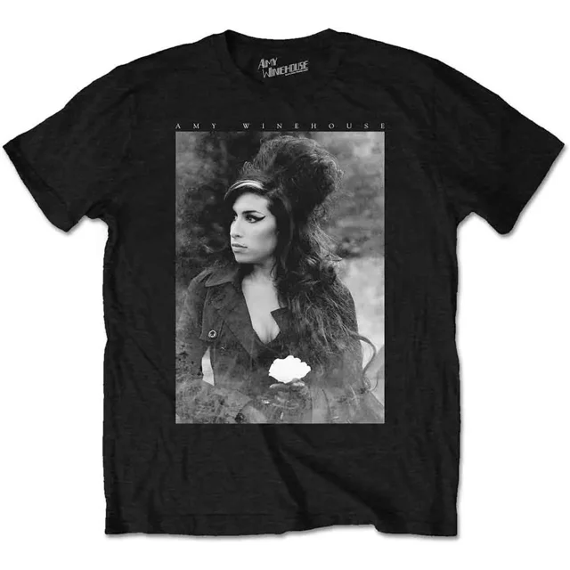 Amy Winehouse Flower Portrait Tshirt Hot Trending Shirt Vintage Fan