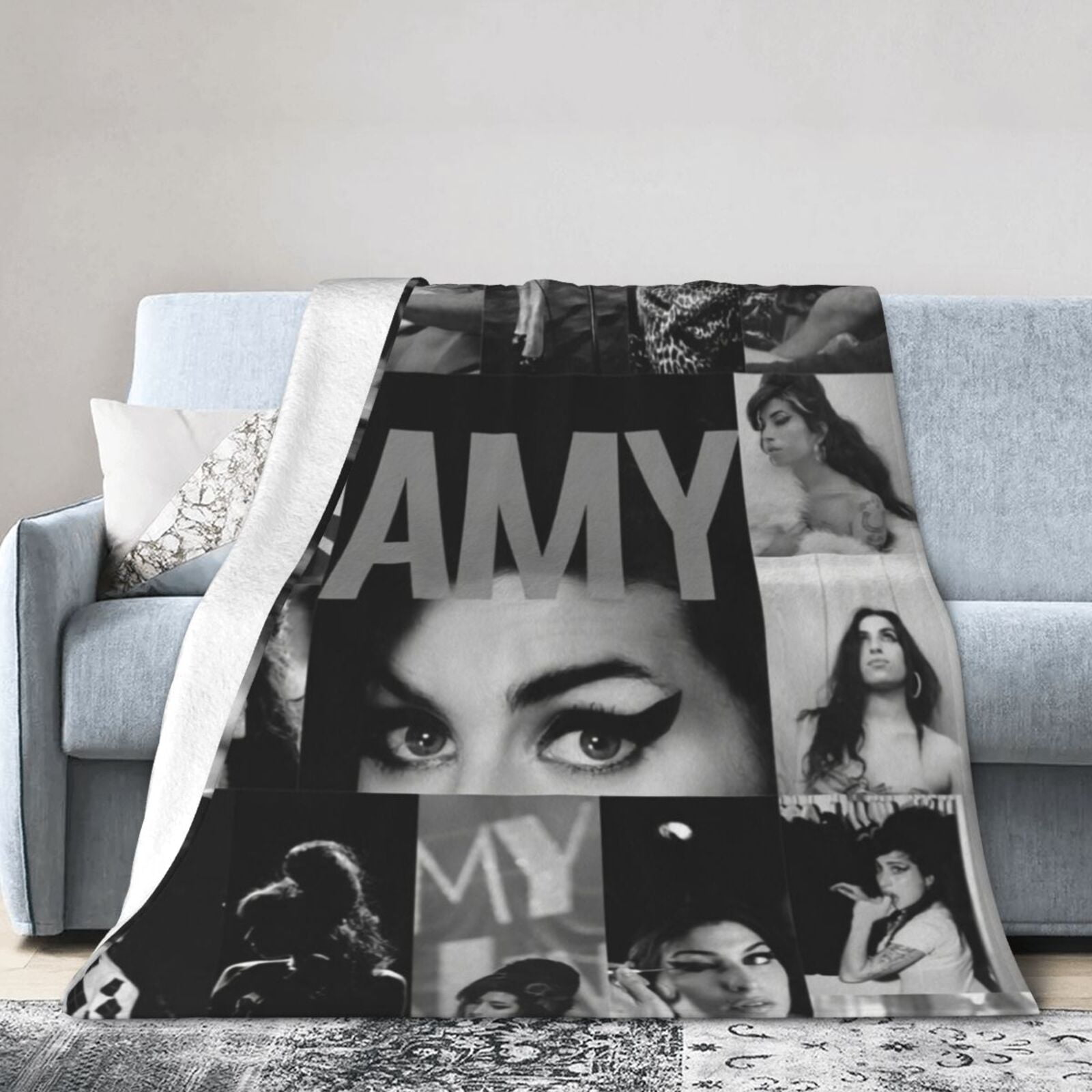 Amy Winehouse Hotel Blanket, Anime Blanket For Bed, Sofa Blanket, Ultra ...