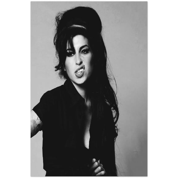 Amy Winehouse, Iconic Singer & Songwriter #2213, Unframed Poster Size 24x36