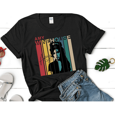 Amy Winehouse Retro Vintage T-Shirt, Amy Winehouse Shirt, Music Shirt, Gift Tee For You And Friends