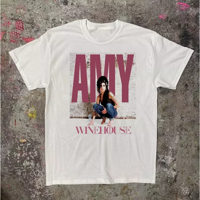 Amy Winehouse Singer Album Tour Unisex Shirt Cotton Gift Tee