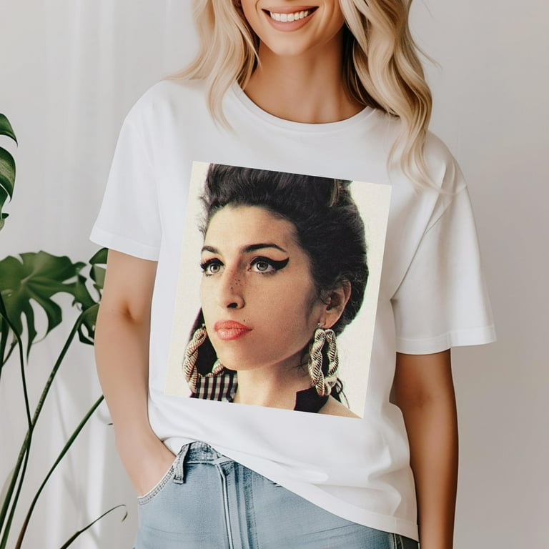 Amy Winehouse Unisex Vintage Retro T Shirt Style Bootleg 90s Inspired Aesthetic Photoshoot Graphic Tee Gift For Fan Winehouse T Shirt The unisex soft style t shirt comfortable material. Walmart