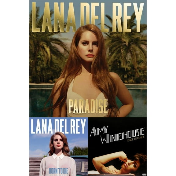 Amy Winehouse and Lana Del Rey Vinyl Collection