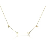 Amy and Annette Mama Necklace - Mom , Mother - Great Gift in 14K Gold Plated