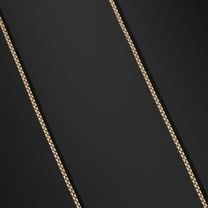 Amy and Annette 14k 18" Gold Box Chain For Women