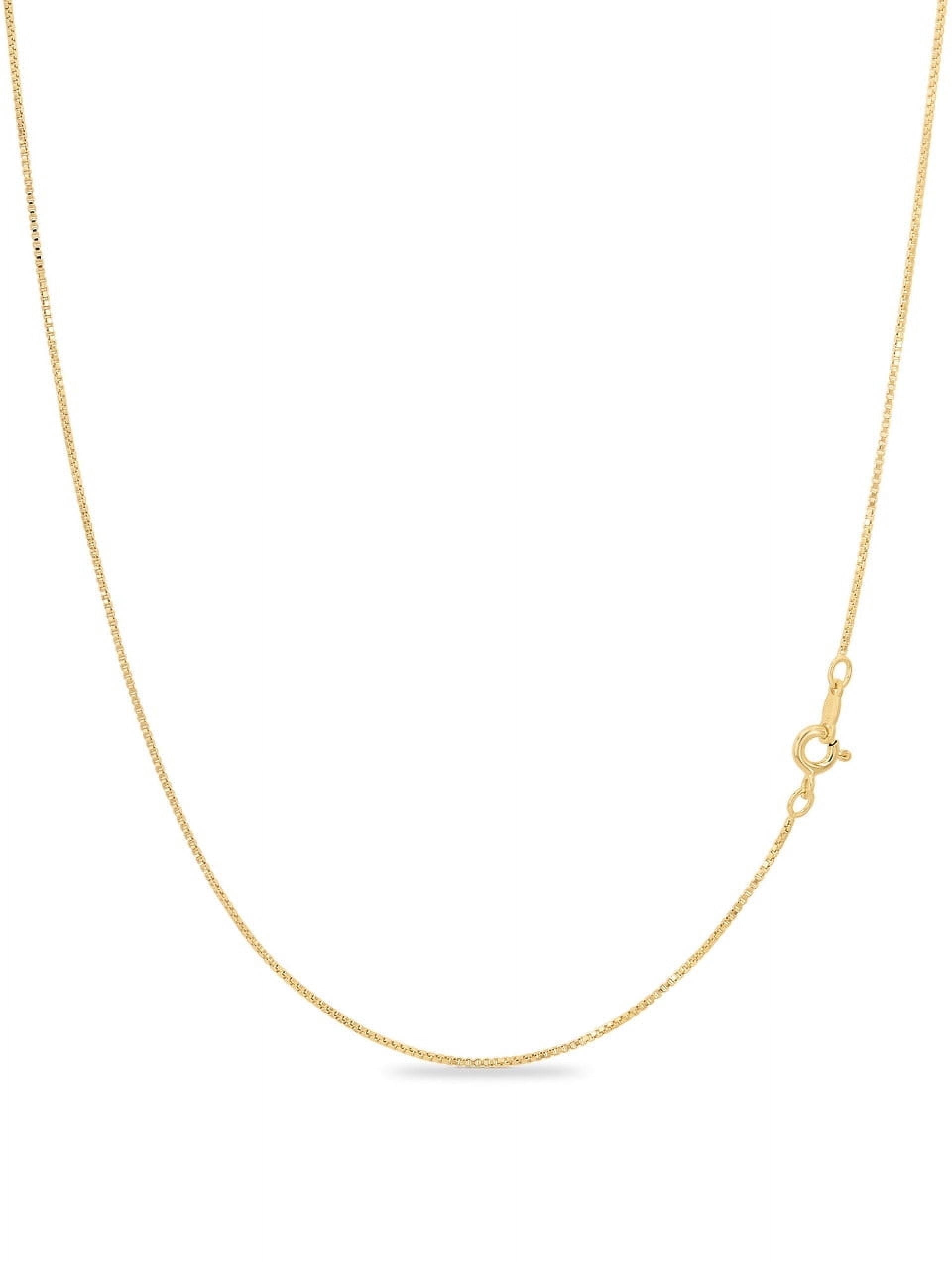 14k Gold Plated 24-Inch box Chain