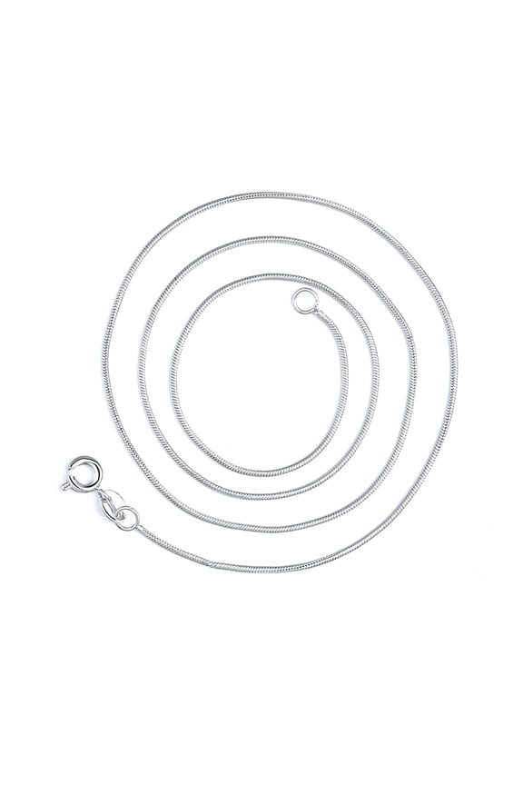 Italian Sterling Silver Snake Chains 24"