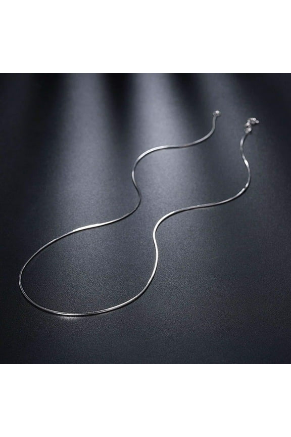 Italian Sterling Silver Snake Chains 24"