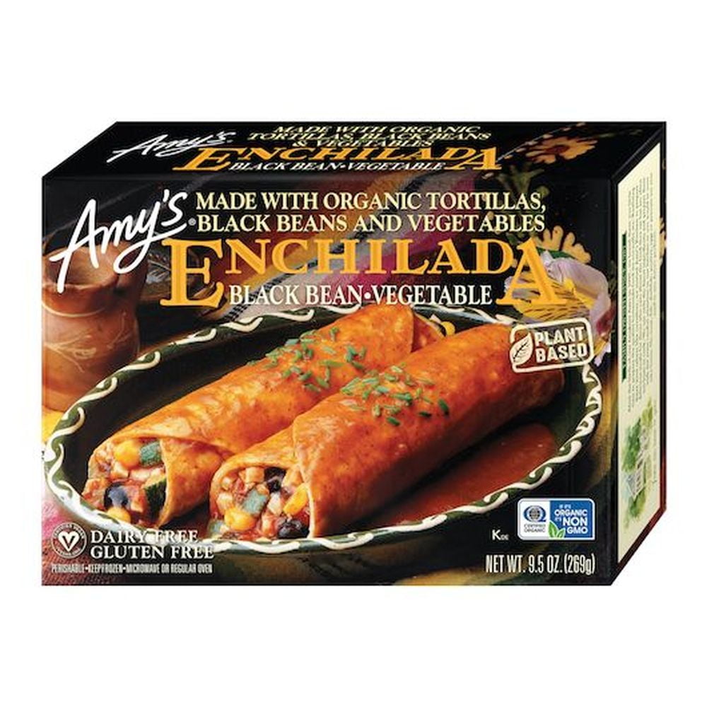 Amy's, Black Bean Vegetable Enchilada, 9.5 oz. (12 Count)