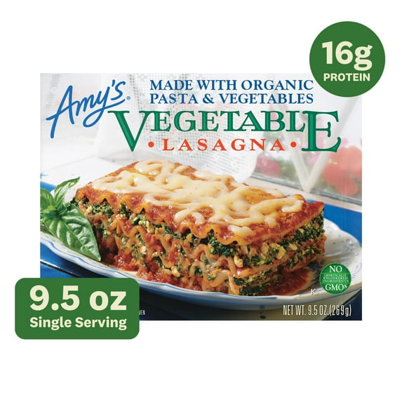 Amy's Prepared Vegetarian Ready Microwaveable Quick Eat, Vegetable ...