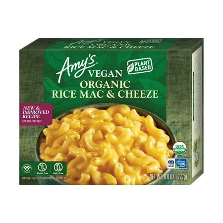 Amy's Gluten Free Non GMO Rice Mac & Cheeze, 8oz Box (Frozen)