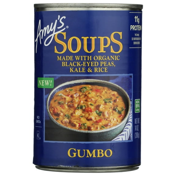 Amy's Gumbo Soup 14 oz (Pack of 12)