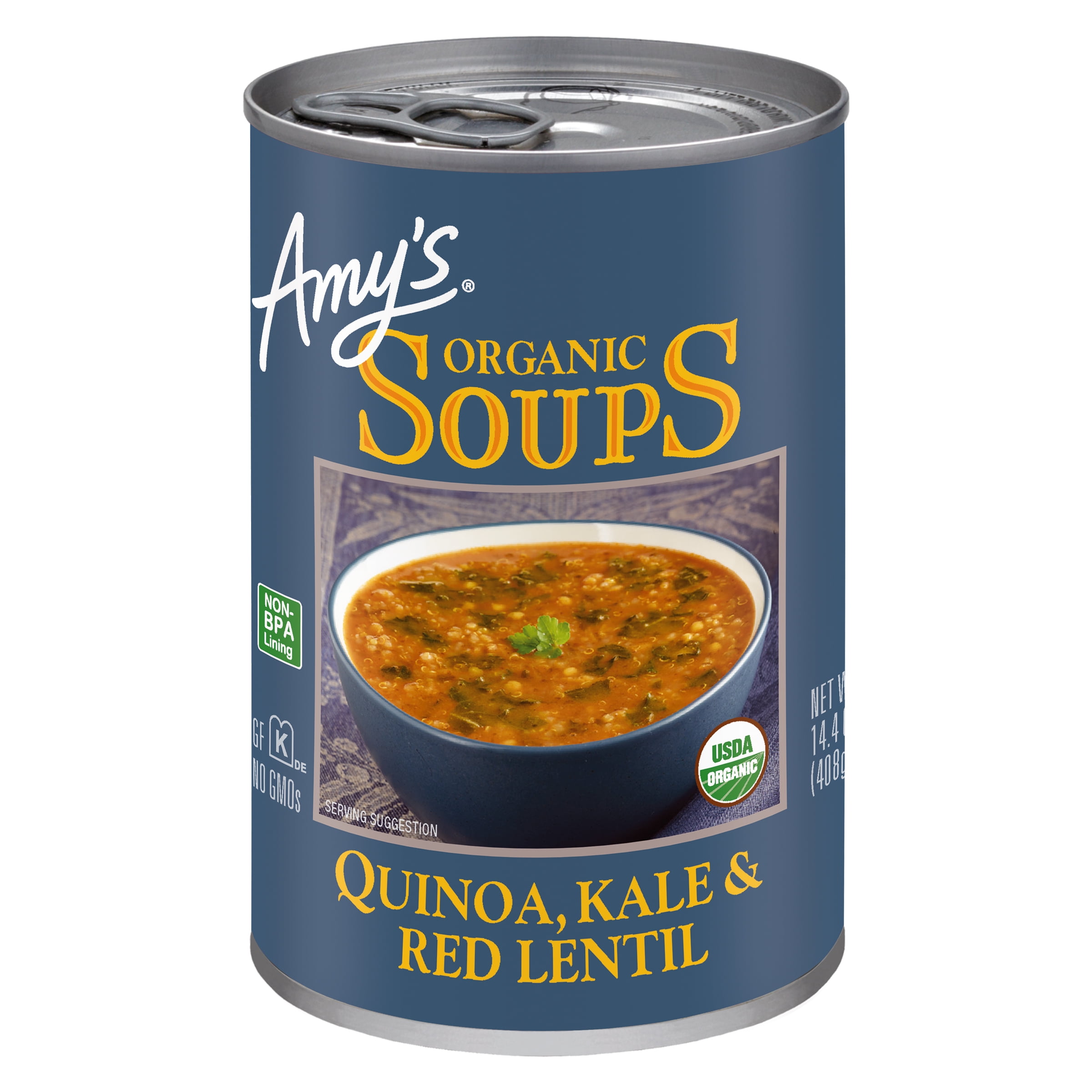Amy's Kitchen Organic Quinoa, Kale & Red Lentil Soup 14.4oz