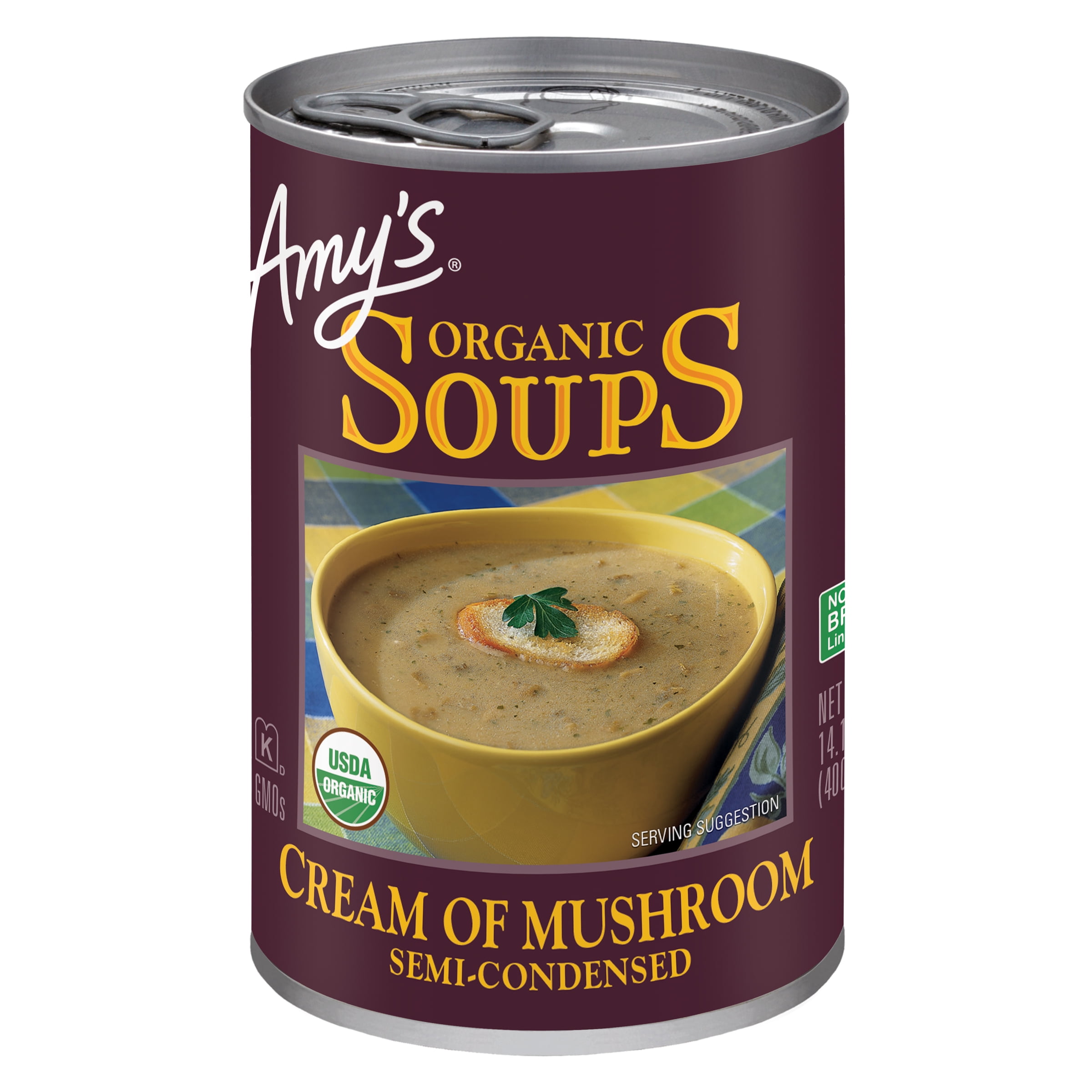 Amy's Organic Cream of Mushroom Soup, 14.1 oz 