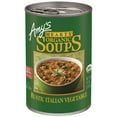 thumbnail image 1 of Amy's Organic Hearty Soup Rustic Italian Vegetable 14 fl oz Pack of 4, 1 of 10