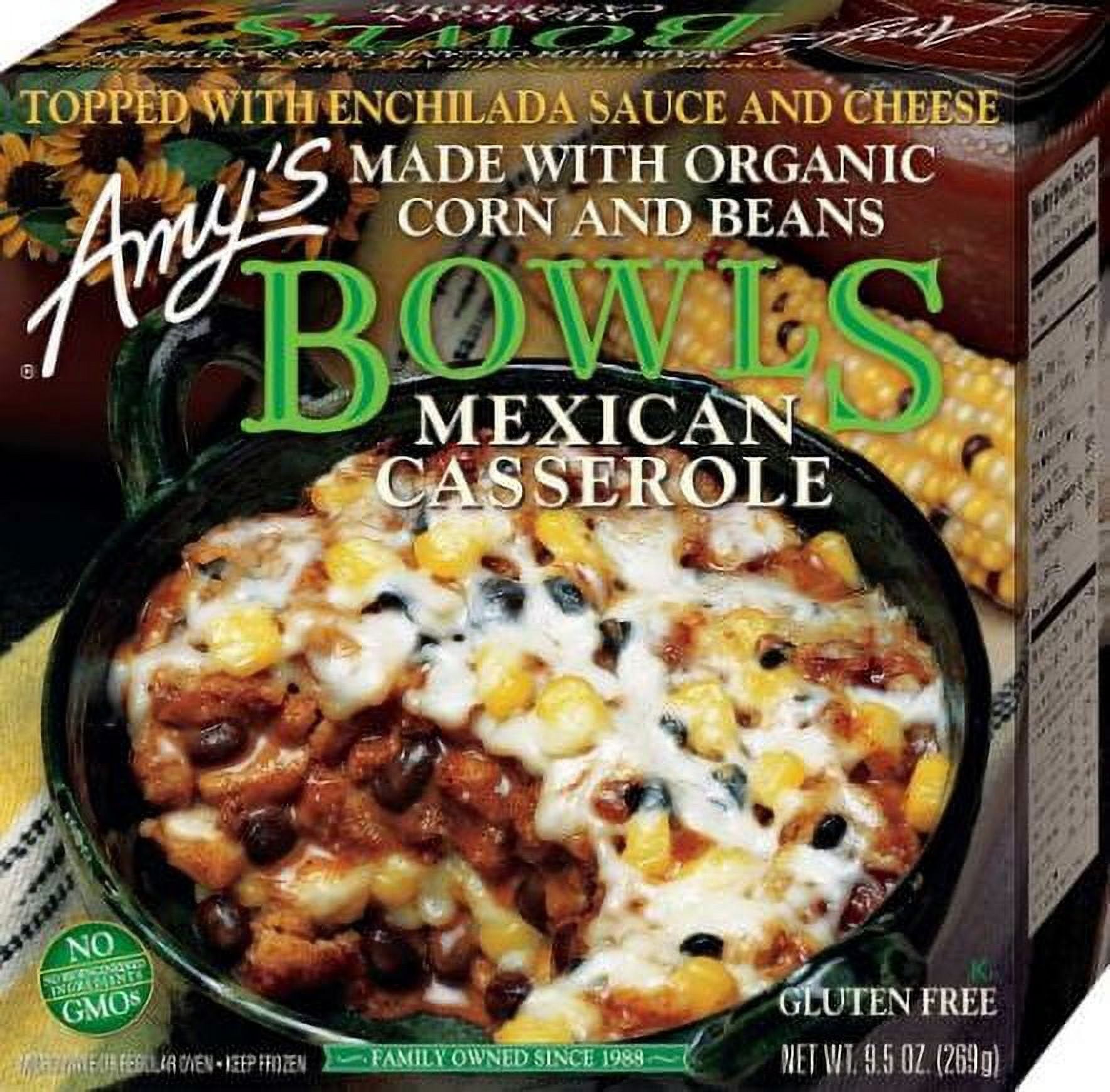 Amy's Organic Mexican Casserole Bowl, 9.5 Ounce - 12 per case