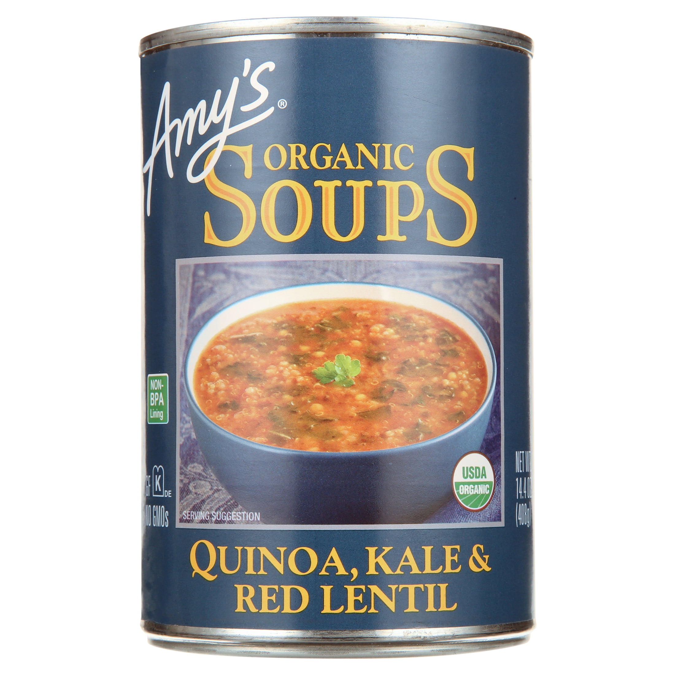Amy's Organic Quinoa, Kale & Red Lentil Soup 14.4 oz