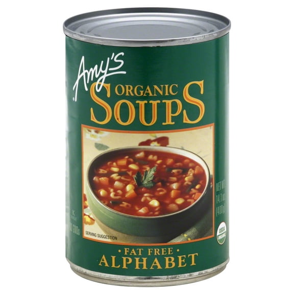 Amy's Organic Soup Alphabet -- 14.1 fl oz (Pack of 12)