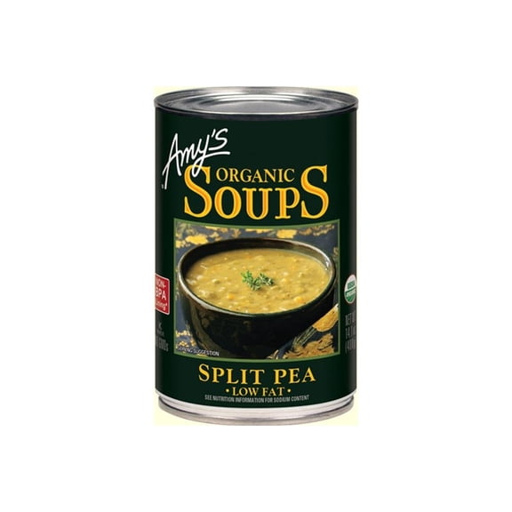 Amy's Kitchen Low Fat Organic Split Pea Soup, 14.1 Oz