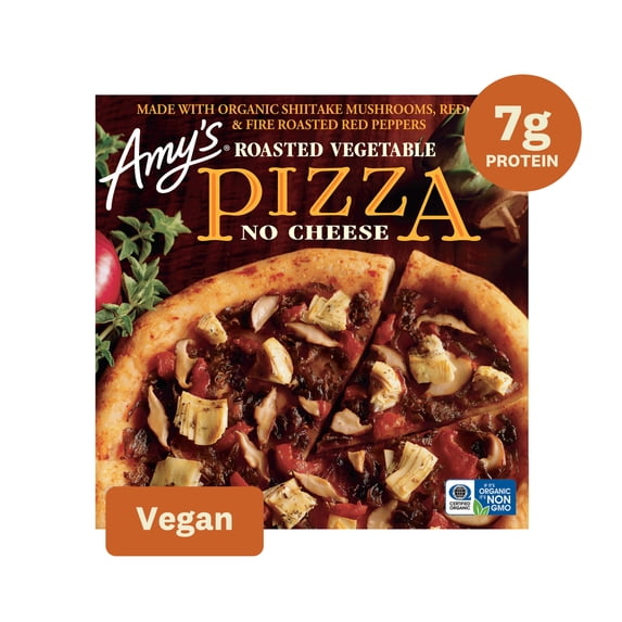 Amy's Roasted Vegetable Pizza, Frozen Pizza, 12 Oz
