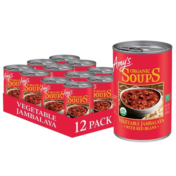 Amy's - Soup Og2 Vegjamblya Rd Bn - Case of 12 - 14.2 FZ