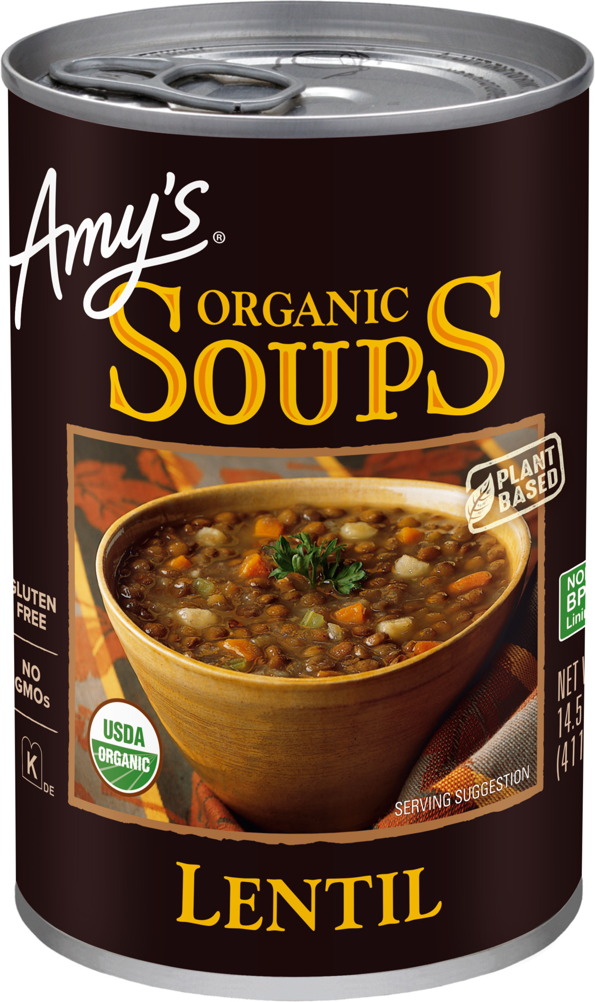 Amy's Organic Low Sodium Lentil Soup 14.5 oz
