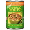 thumbnail image 1 of Amy’s Soup, Vegan Light in Sodium Lentil Vegetable Soup, Gluten Free, Made With Organic Vegetables, Canned Soup, 14.5 Oz ( Pack of 2 ), 1 of 1