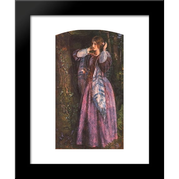 Amy (study) 20x24 Framed Art Print by Arthur Hughes