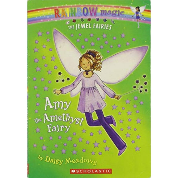 Pre-Owned Amy the Amethyst Fairy (Rainbow Magic: The Jewel Fairies, No. 5) (Paperback) 0545011922 9780545011921