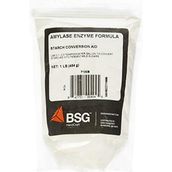 Amylase enzyme - 1 lb.