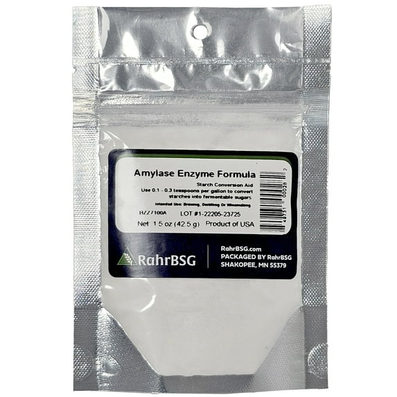 Amylase enzyme - 1.5 oz.