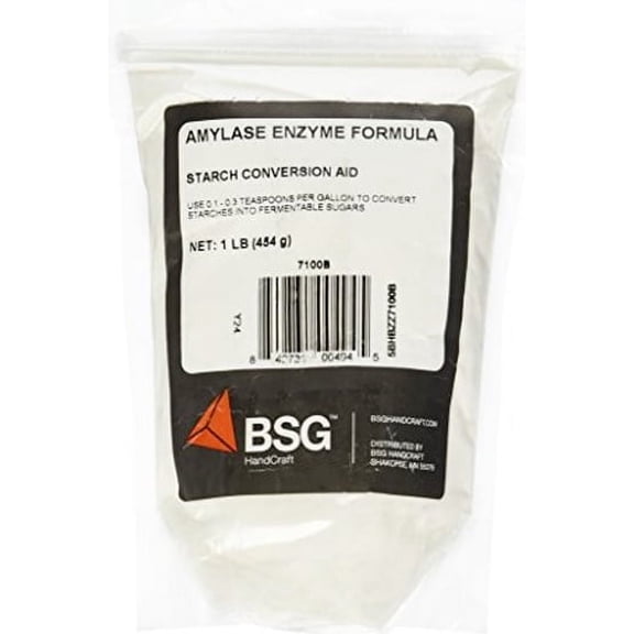 Amylase enzyme - 1 lb.