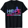 thumbnail image 1 of Amyotrophic lateral sclerosis Blue Ribbon Hope For A Cure T-Shirt, 1 of 4