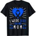 thumbnail image 1 of Amyotrophic lateral sclerosis Blue Ribbon I Wear Blue For My T-Shirt, 1 of 4