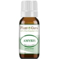 thumbnail image 1 of Amyris Essential Oil 10 ml 100% Pure Undiluted Therapeutic Grade., 1 of 3
